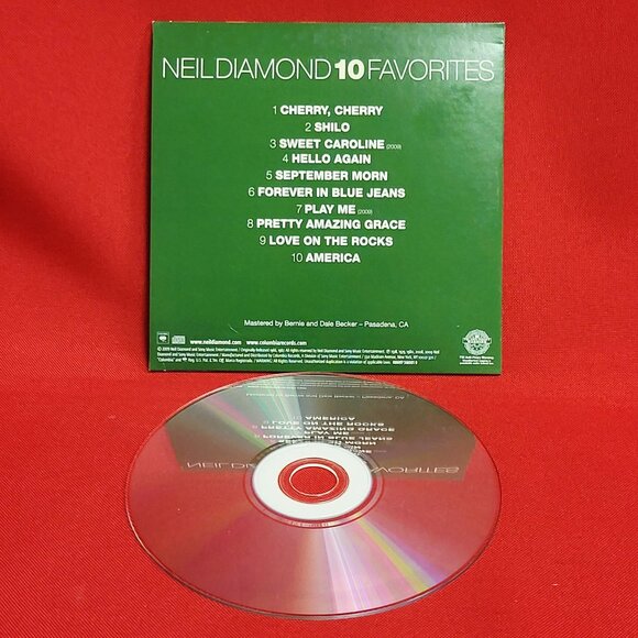 Neil Diamond 10 Favorites CD 2009 - Picture 4 of 6